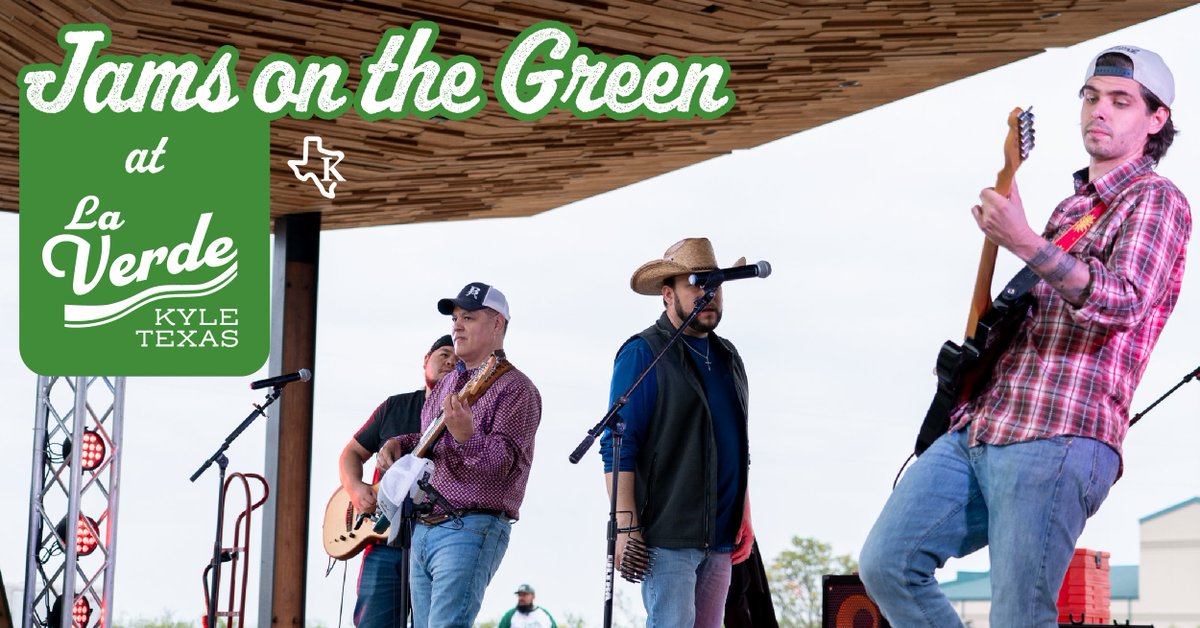 🍔FOOD & DRINK VENDOR OPPORTUNITY!🎸

@KylePARD is taking applications for food & drink vendors for May Jams on the Green on 5/2 at La Verde Park from 6-9pm. #KyleTX

Vendor booth fees are $35. Applications are due by 2pm on 4/29. To apply, visit cityofkyle.com/recreation/jam…