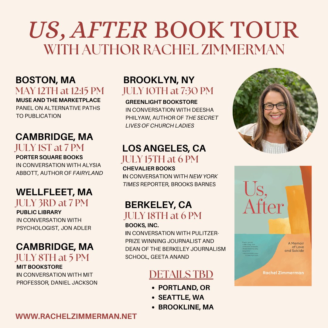 Book tour details!