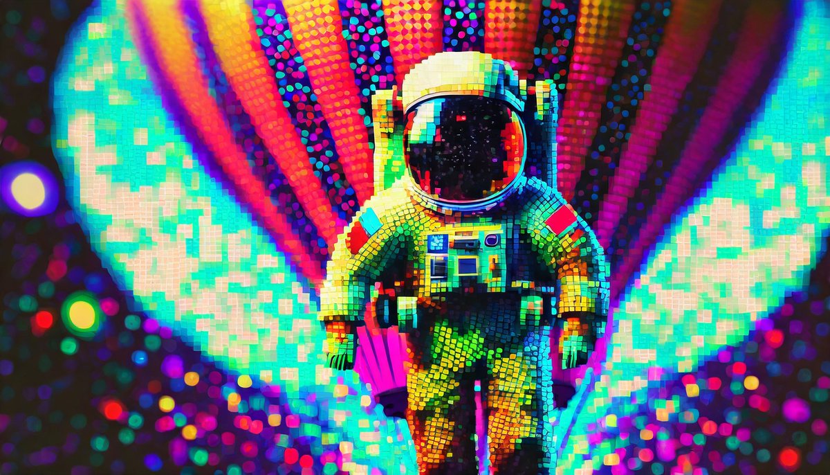 Had some sweet #hotairballoon #art I was waiting to post and saw his post... how ironic 🎈 
#Hot #Air #Balloon #Astronaut 

#Art #ArtistOfTheYear 
#NFT #NFTs #NFTCommunity 

#btc #BitcoinHalving