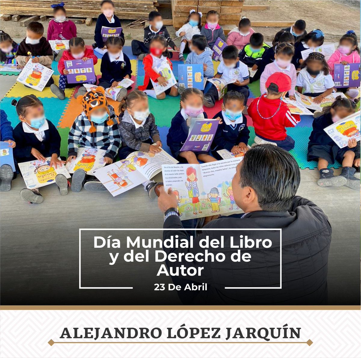 En el #DíaMundialDelLibro, celebremos el arte de contar historias y el Derecho de Autor. Eduquemos a nuestros niños en el amor por la lectura y el valor del trabajo creativo. 📖❤️