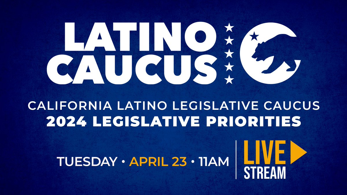 As Vice Chair of the @LatinoCaucus, I am proud to continue advocating for nearly 16 million Latinos in California! 📺Watch our press conference to learn about 2024 priority legislation: ⬇️ youtube.com/live/GmYFCuJAC… #LatinoCaucus