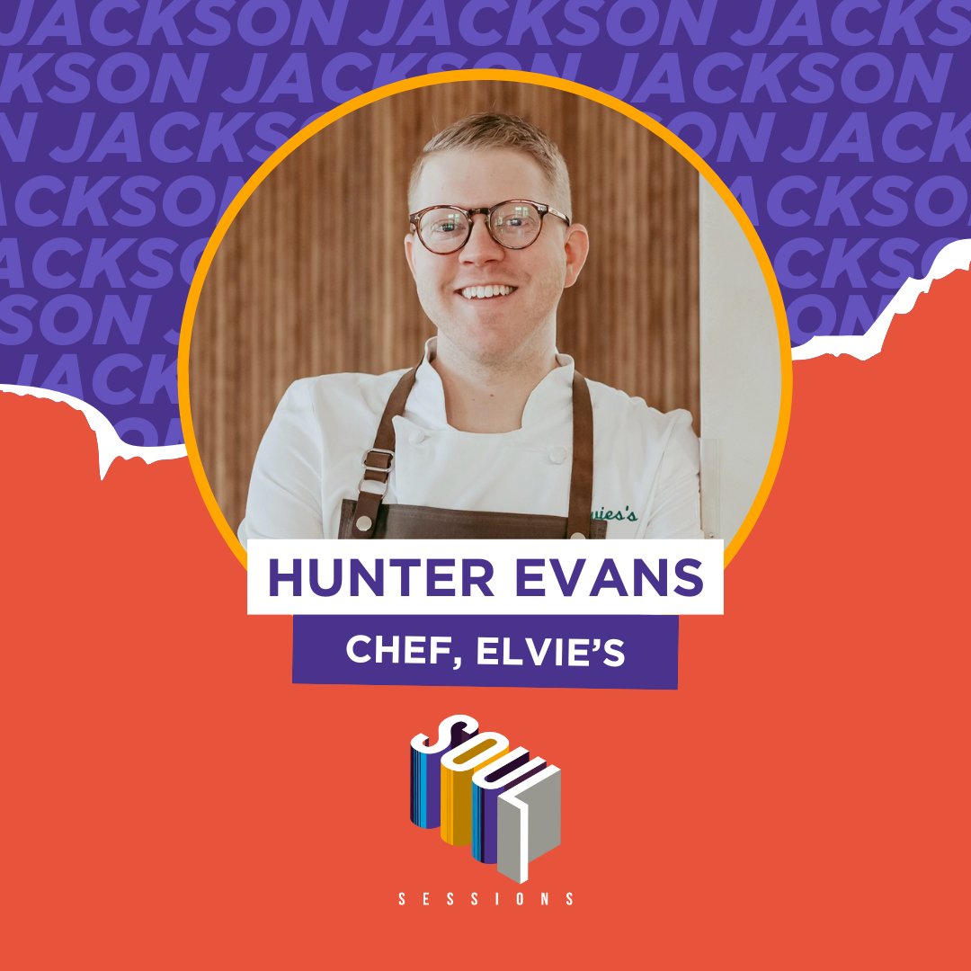 Tune in to the latest episode of Soul Sessions podcast featuring Chef Hunter Evans from Elvie's! Dive into a conversation about his James Beard nomination, his plans for a classic Jackson restaurant, and more. FULL EPISODE: visitjackson.com/blog/soul-sess…