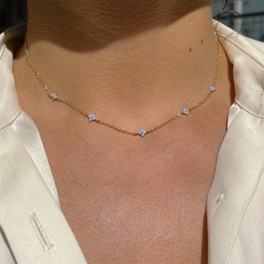 300moods's tweet photo. blue cherry blossom necklace https://t.co/cXKsxCWfat