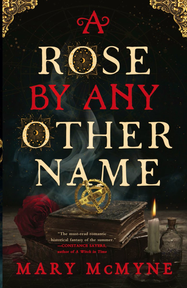 Hello hi I’m just popping in to say today is Shakespeare’s birthday (celebrated) & the perfect day to preorder A ROSE BY ANY OTHER NAME, my queer, witchy novel telling the truth behind his most romantic & ruthless sonnets from the POV of his Dark Lady! hachettebookgroup.com/titles/mary-mc…