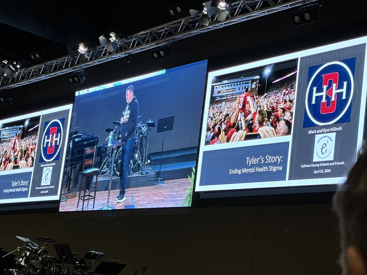 warfield_kay's tweet photo. Cullman County Superintendent Barnett and sophomores and juniors From every County School  gather to hear Hilinski’s Hope for suicide prevention. https://t.co/ErUQ3BZsDJ