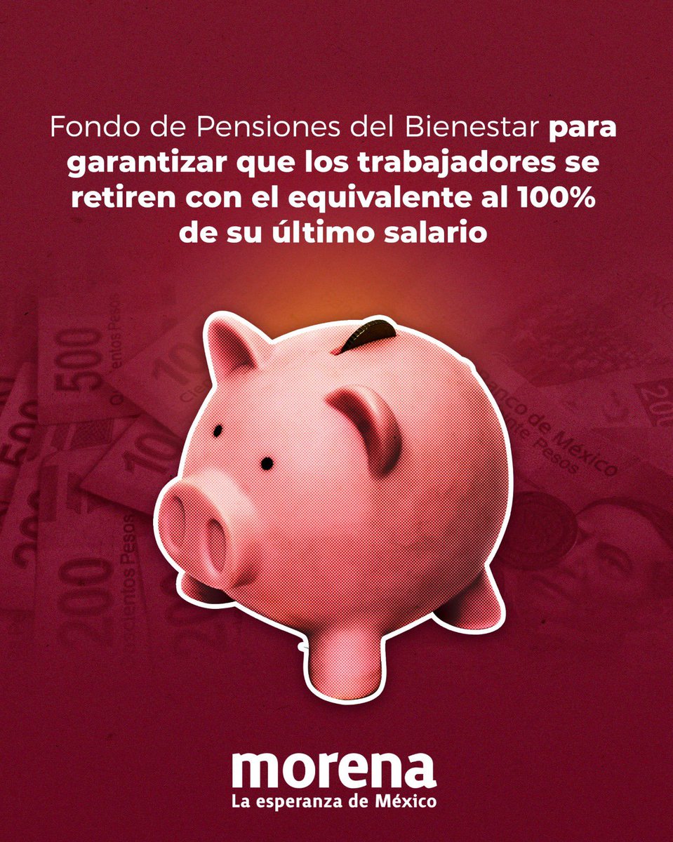 SoyPedroOrtega's tweet photo. 🚨¡Que no te engañen los del #PRIAN y ayúdame a compartir! 

TUS AHORROS ESTÁN PROTEGIDOS y buscamos que tu pensión sea del 100% de tu último salario. 

#PedroOrtega 🦾
#DiputadoDeLaInclusión
#MORENA https://t.co/juXAYnYz57