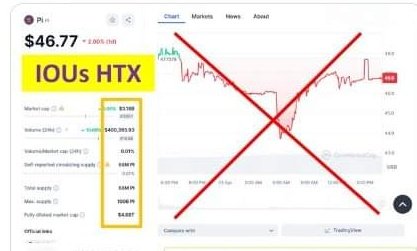 Newspi 24/7
OMW!  🤬🆘️🆘️❌️
 There is no total supply of Pi or official capitalization of #Pi on coinmarketcap.
 That data is automatically taken from the Cooperative exchange (formerly known as Huobi).
 With Pi transactions are IOUs.

 Seeing many people posting this