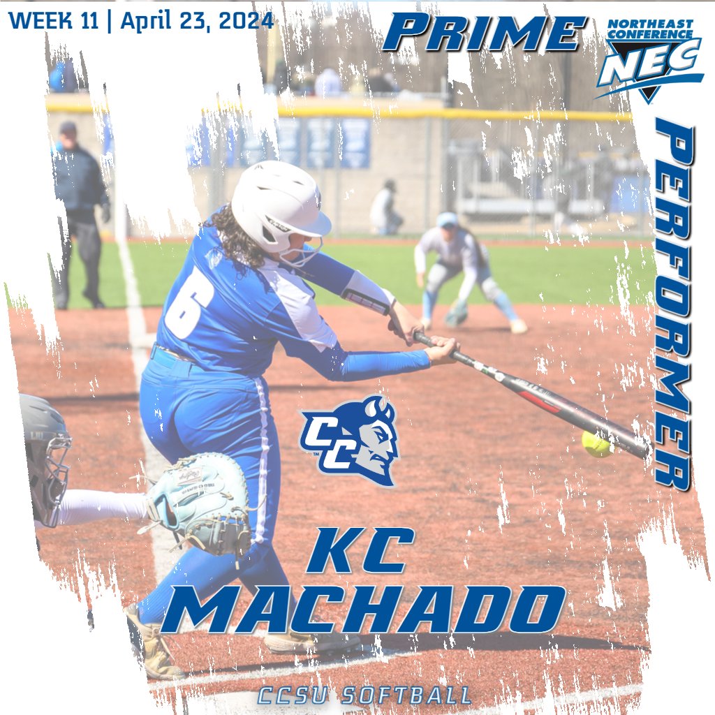 CCSU Blue Devils (@ccsubluedevils) on Twitter photo 🥎 <a href="/CCSUSoftball/">CCSU Softball</a> Liz Hamilton was named NEC Softball Rookie of the Week!
KC Machado and Ava Cino joined her on the Prime Performer list after helping CCSU to two wins over Merrimack last weekend!
📰 🔗 tinyurl.com/2tecn6ms
#GoBlueDevils | #necsb 🥎 <a href="/CCSUSoftball/">CCSU Softball</a> Liz Hamilton was named NEC Softball Rookie of the Week!
KC Machado and Ava Cino joined her on the Prime Performer list after helping CCSU to two wins over Merrimack last weekend!
📰 🔗 tinyurl.com/2tecn6ms
#GoBlueDevils | #necsb