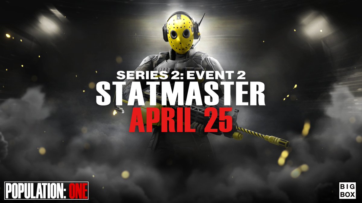 Event 2 of Event Series 2: 💥 Participate in Battle Royale games in Classic and Evolving maps. 💥 Earn points for kills, placement, and balloons found across the map. 💥 Collect Unique Event Rewards & Series Rewards. Statmaster Event 2 starts Apr. 25th @ 11am PT