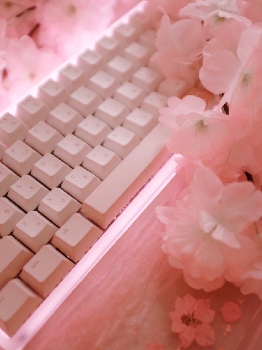 Cherry Blossom Keyboard 🌸