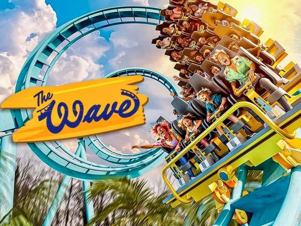 The Wave opens this Friday @DraytonManor 🎢 Will you be visiting the park this year to experience Shockwave re-imagined into a sit down coaster with lap bars?