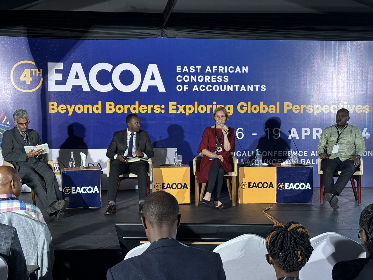 (1/4) At last week's @EACOA2024, CIPFA International Director Khalid Hamid presented International Non-Profit Accounting Guidance alongside @humentum_org's IFR4NPO Project Director @SamMusoke101 and Former Member of the Technical Advisory Group @ChrisTwagiriman.