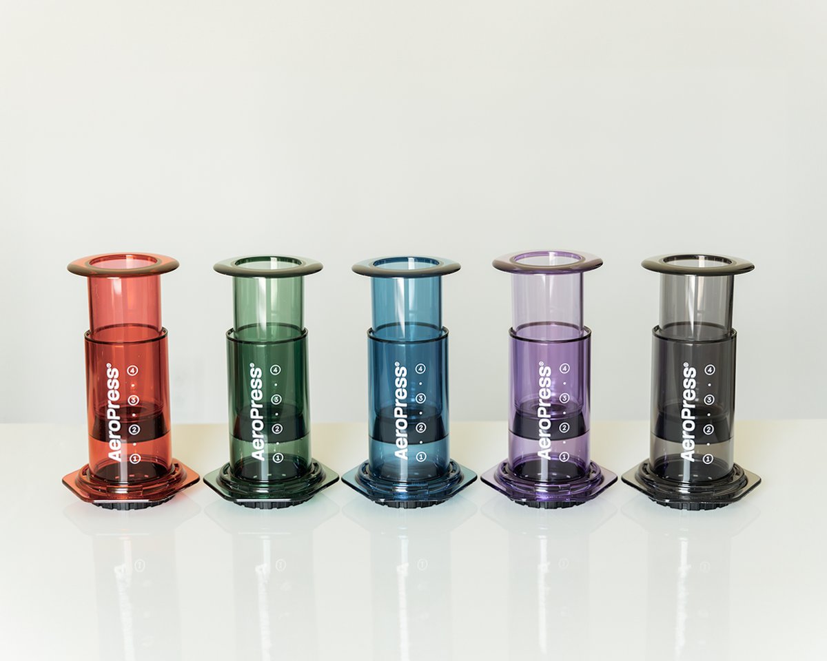 AeroPress Clear Colors are FINALLY on AeroPress.com! Including the all-new AeroPress green! ☕️🌈⁠ ⁠ Available USA + Canada and coming worldwide soon⁠ ⁠ Shop now at aeropress.com/products/aerop… #aeropress #findyourinnerbrew #coffeeeverywhere