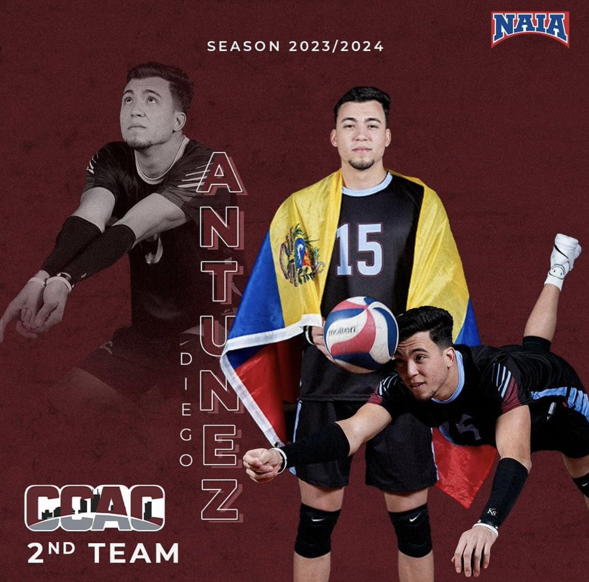 Congratulations to Francis Hauze and Pedro Castillo for being named All-CCAC First Team, as well as Diego Antunez and Daniel Lopez for being named All-CCAC Second Team, of the 2024 CCAC Men’s Volleyball Postseason Awards! #GoWave 🌊 📰 ccsjathletics.com/sports/mvball/…