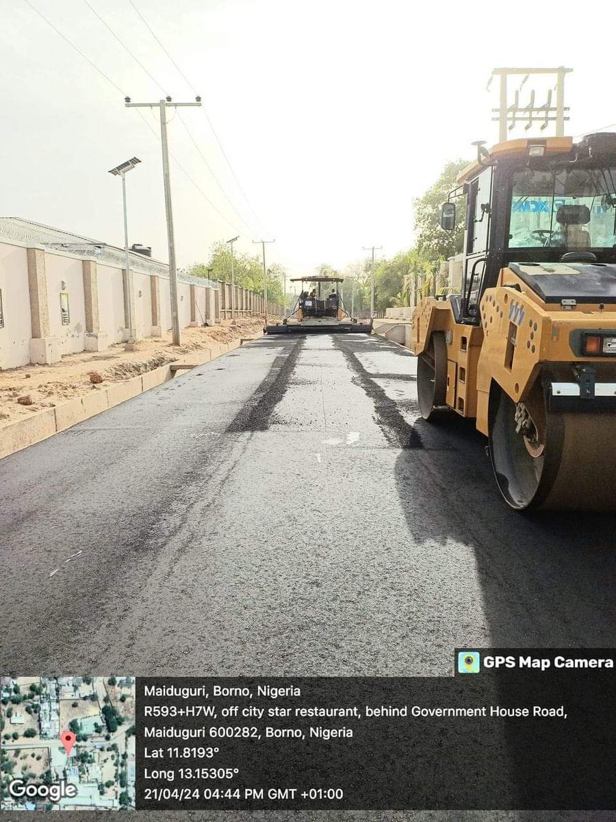 BMB1_Official's tweet photo. #BornoUpdate: Road Constructions and drainage Sector.
The unprecedented transformation of Borno state continues, as Prof Babagana Umara Zulum's administration continues with road construction and rehabilitation.
Prof Zulum's administration is working hard to uplift the standard of Construction of roads and drainages in the state.
These are the updates on some of the roads and drainages constructed and renovated within the communities.
GRA Phase 2 Linking To Talba Road, Khadi Alkali Kaka Shehu Imam Road And City Star/MRRR Road.
Well Bravo to BORMA Chairman.