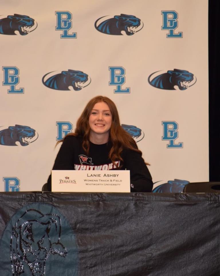 Congratulations to Lanie Ashby on her commitment to continue her academic and track & field careers at Whitworth University. Way to go!