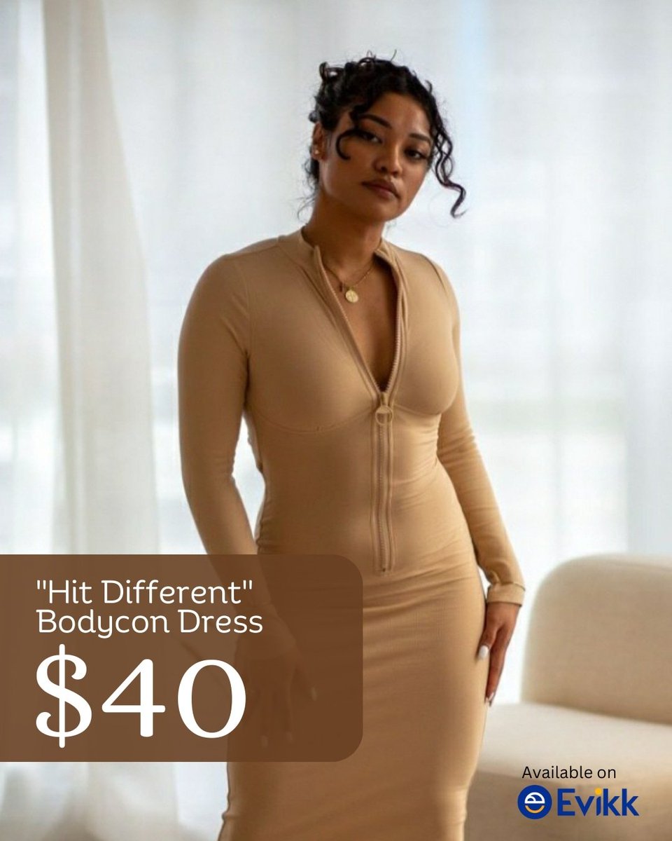 Be Hot, Be Sexy! Hit Different Bodycon Dress is available. Order Now!

#fashionstyle #fashionshopping #viral #onlineboutique #evikk #fashionshoppingmall