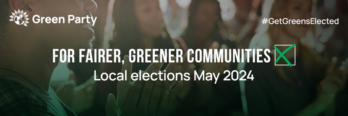 With your #vote on 2 May we can get yet more Green Party councillors in #Coventry. 💚💚💚 Check out our 2024 Manifesto coventry.greenparty.org.uk/manifesto/ #CovGreenParty #TheGreenParty #GetGreensElected