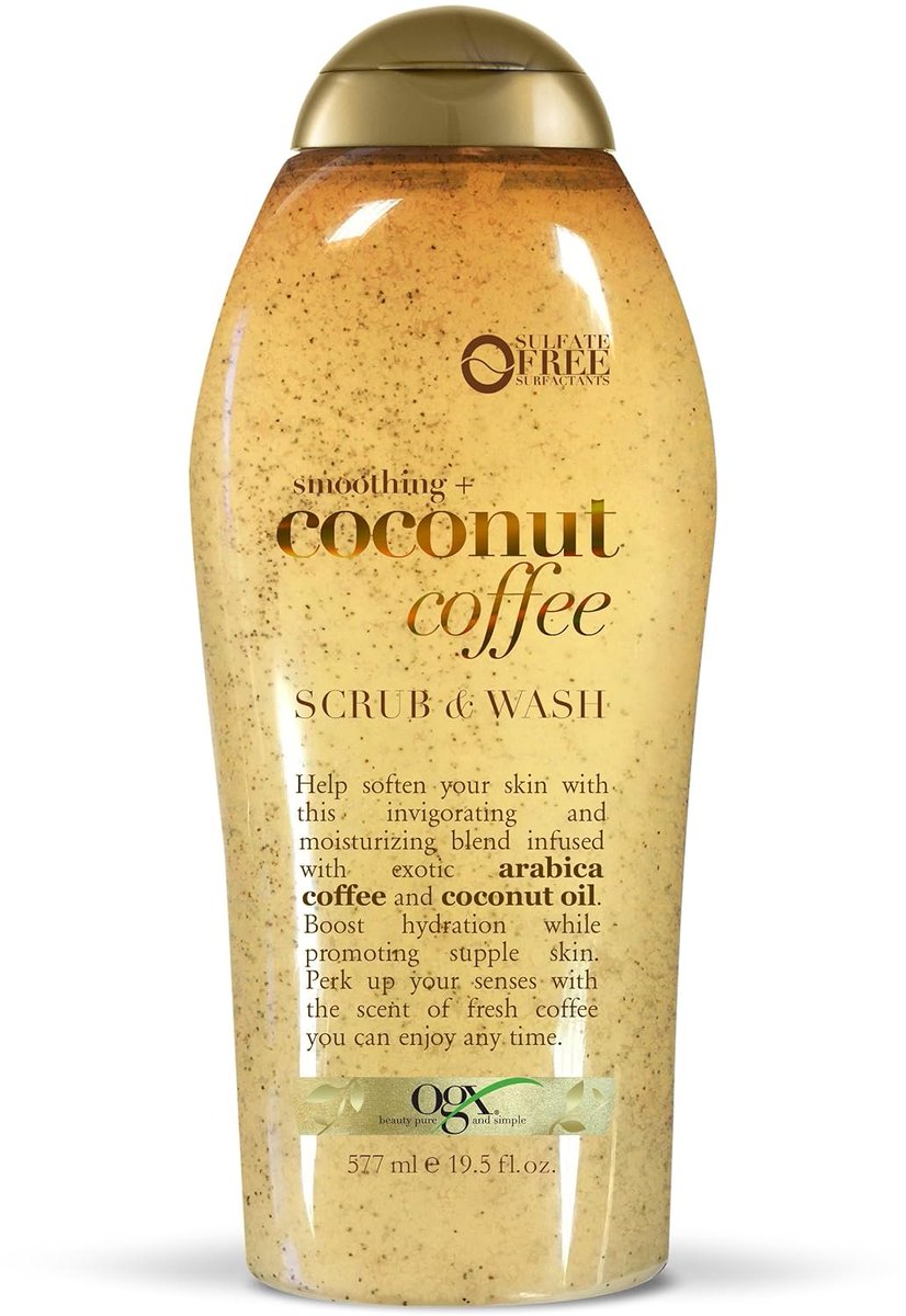 Discover the power of the OGX Smoothing + Coconut Coffee Exfoliating Body Scrub with Arabica Coffee & Coconut Oil, a luxurious body care experience that will leave your skin feeling soft, smooth, and hydrated. #beautyproducts #bodyscrub #Skincare

bestglamhub.com/ogx-body-scrub…