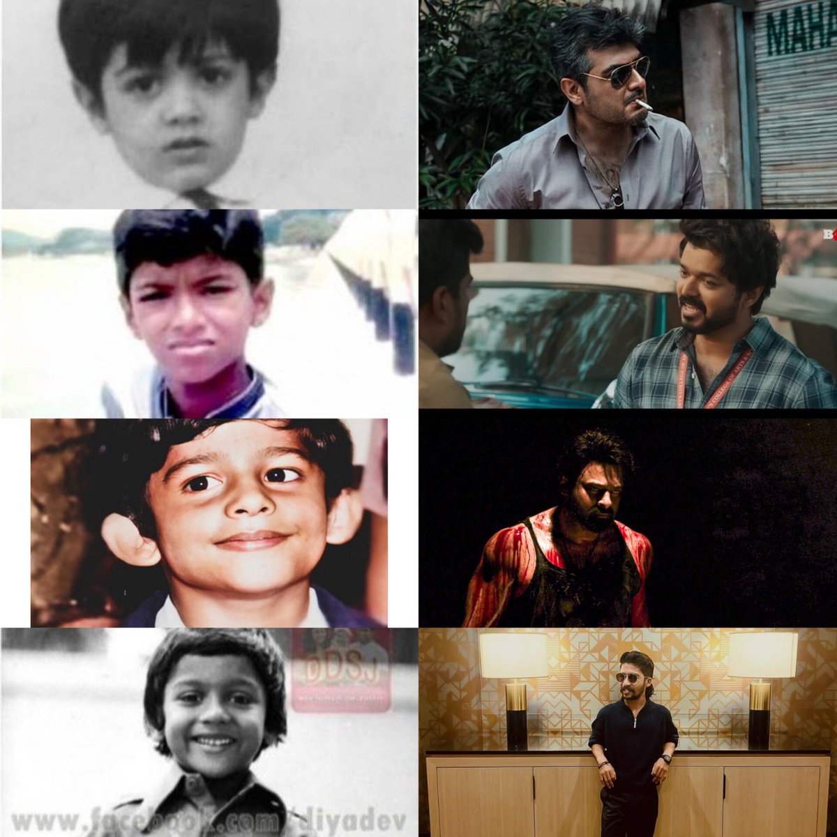 Childhood pics of indian actors !