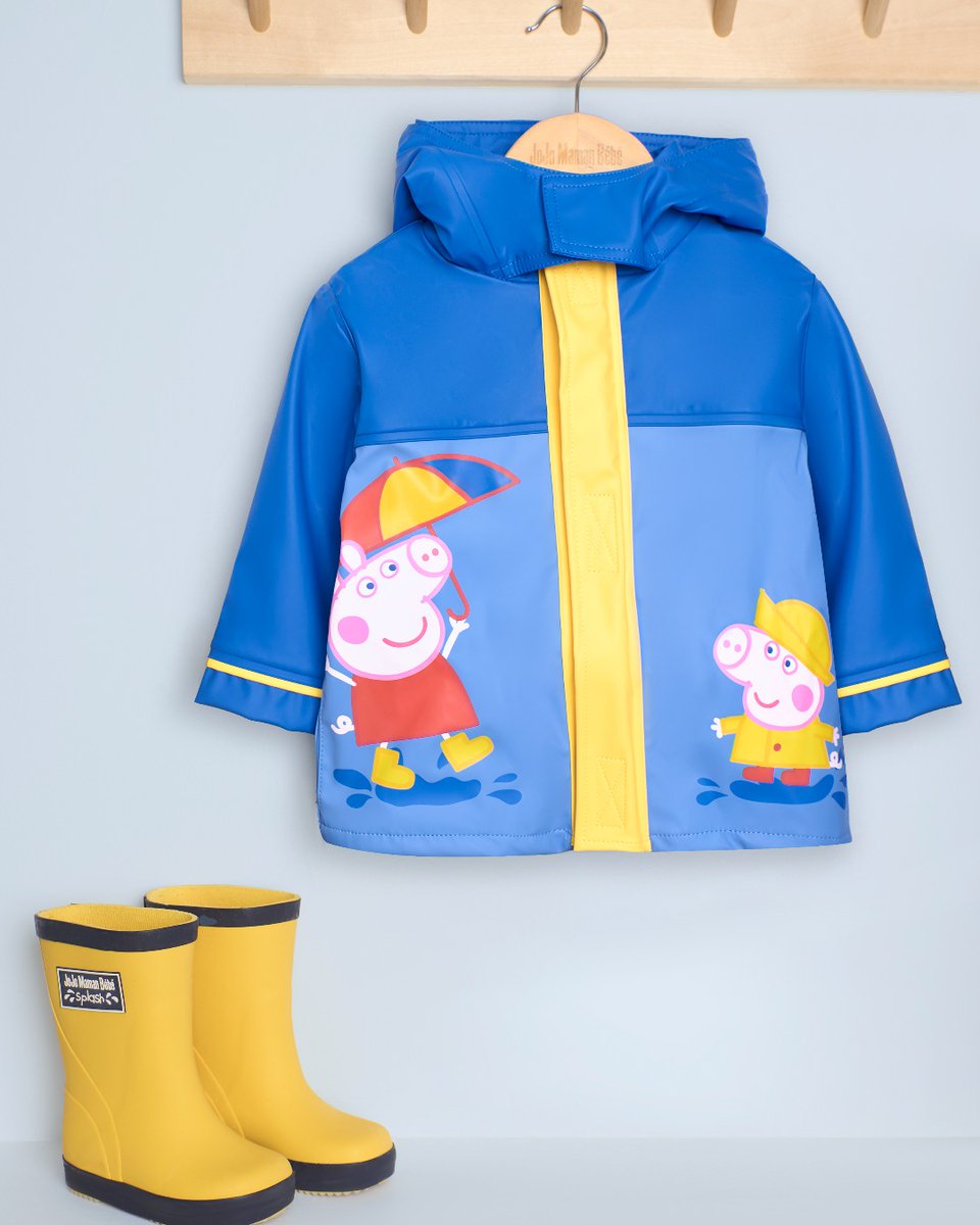 Splishing and splashing into muddy puddles with Peppa and George! 🌧️ bit.ly/3Wc5gEE