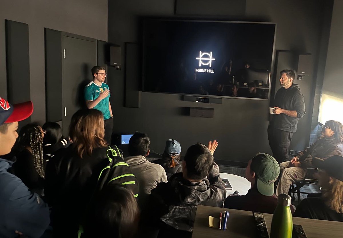 It was a pleasure hosting the graduating class of @humbercollege’s #3DAnimation program at the studio on Friday for a tour! We gave these students a peek behind the scenes at Herne Hill and a look at our day-to-day workflow. Cheers to this group on all of your hard work! #VFX