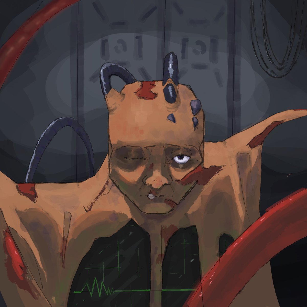 I love master from fallout 1 (i have never played fallout 1) #Fallout #art