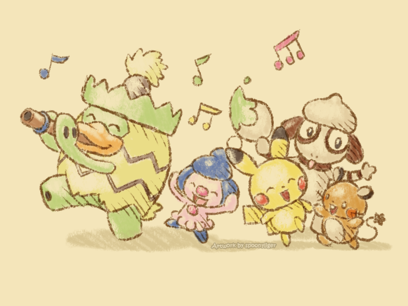 spoonyliger's tweet photo. The Monpoké Island videos are so cute!
#Pokemon #Ludicolo #MimeJr #Pikachu #Dedene #Smeargle https://t.co/z5jYDByvKx