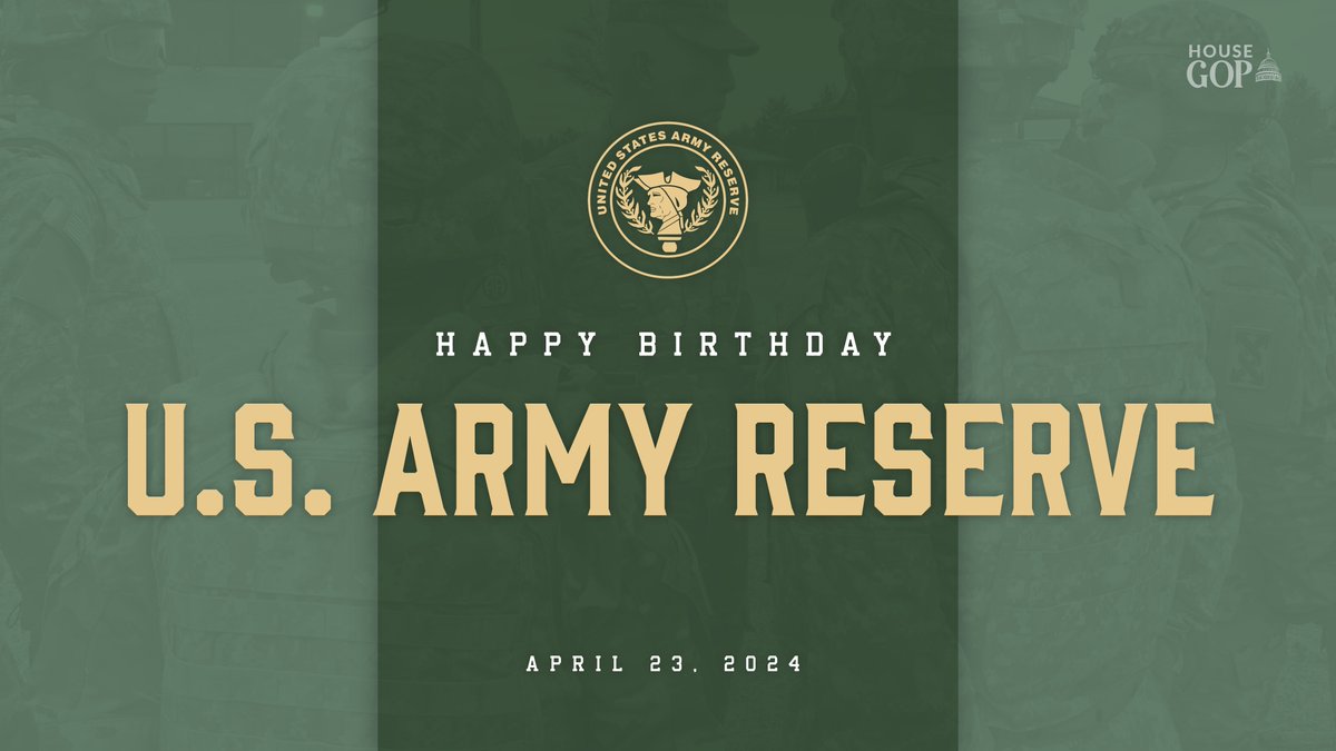 Happy Birthday @USArmyReserve 🇺🇸