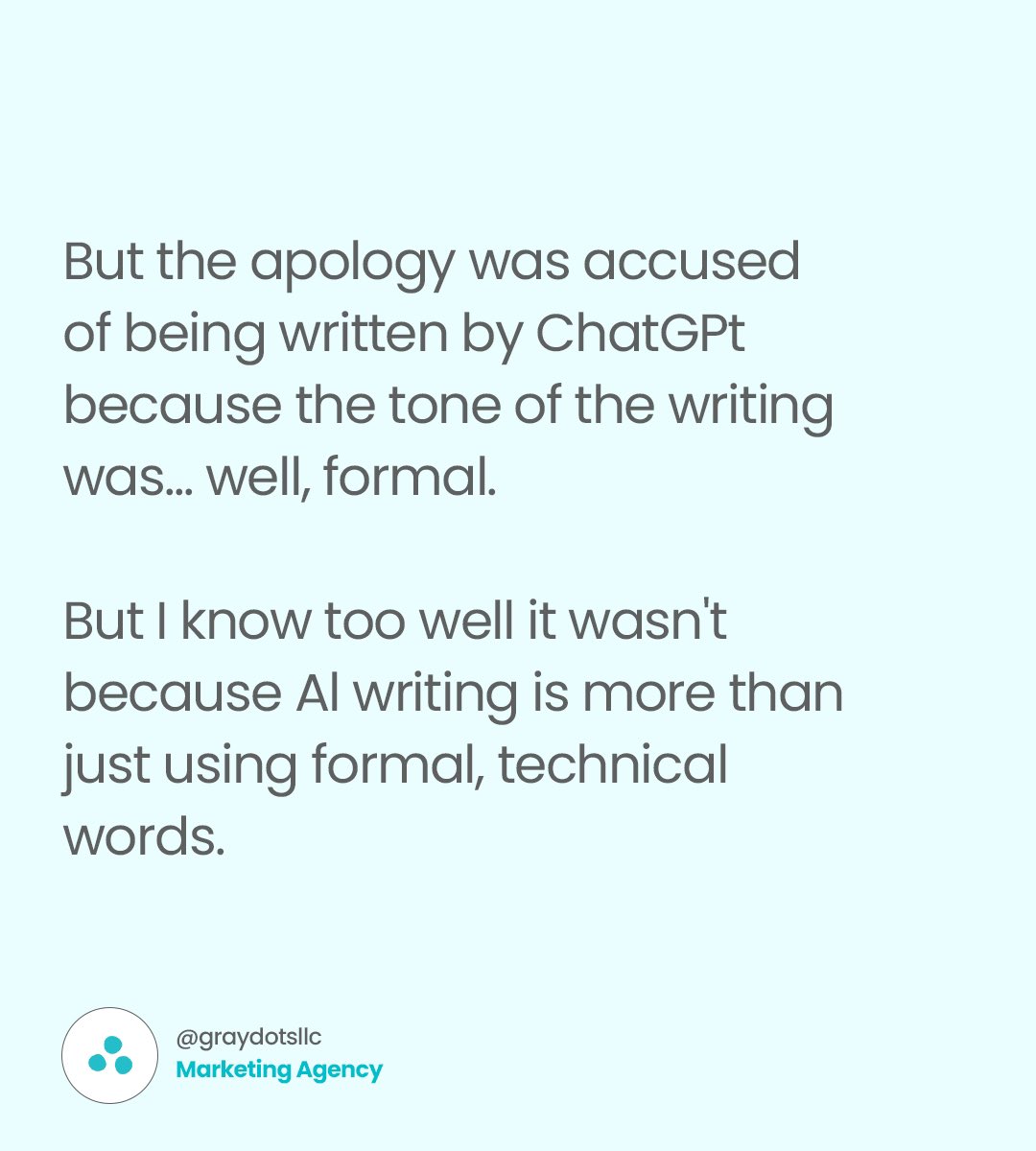 'Imagine your ideal customer or client chanced upon your content but got turned off because your writing doesn't sound human. 

#socialmediamanagerph #instagramalgoritm #instagrammarketing #instagramgrowth #socialmediamanagement #contentmarketing #virtualassistant