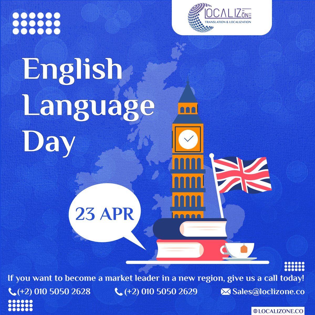 📚🎉 Today we celebrate English Language Day!
Did you know April 23rd marks both the birth and passing of William Shakespeare? 
Join us in honoring this literary giant whose works continue to inspire. 
Happy #EnglishLanguageDay! 
#Shakespeare #LiteraturePosts