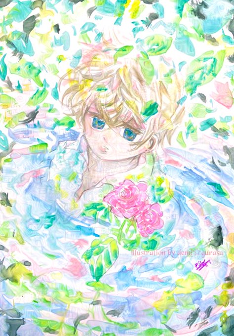 「watercolor (medium)」 illustration images(Latest)｜21pages