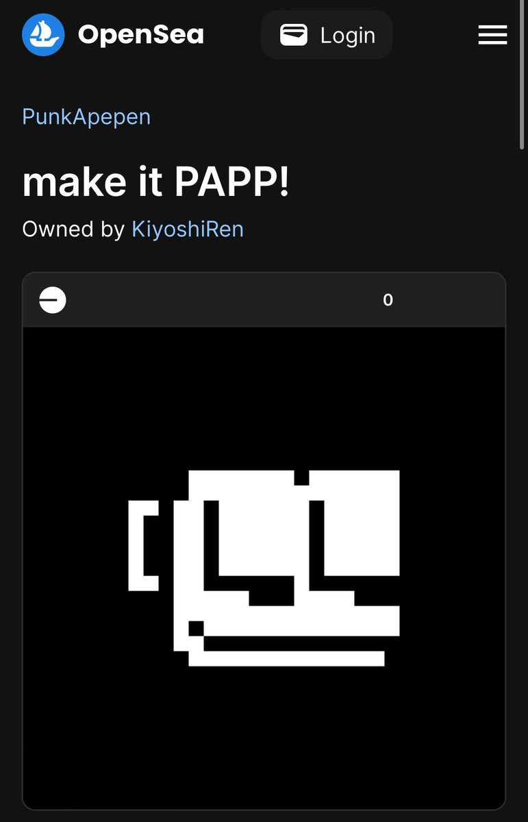 kiyoshiren_eth's tweet photo. Missed out on PunkApepen?! @PunkApepen 

It’s giveaway time!! 

Like
RT
Tag 3 friends 

Follow:

@KiyoshiRen7 and @BasedAlphaGoats 

Giveaway when tweet hits 100 RT’s. Your time starts now!

MAKE IT PAPP! https://t.co/GwlHsalgXD