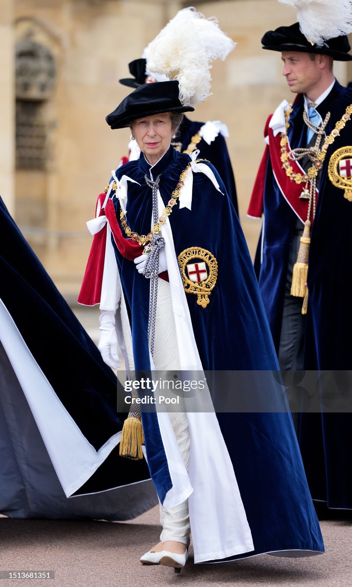 #OTD 30 years ago. The Princess Royal has been appointed as the Royal Knight Companion of the Most Noble Order of the Garter by her mother, Queen Elizabeth II. HRH requested to be installed as a Knight, rather than a Lady.