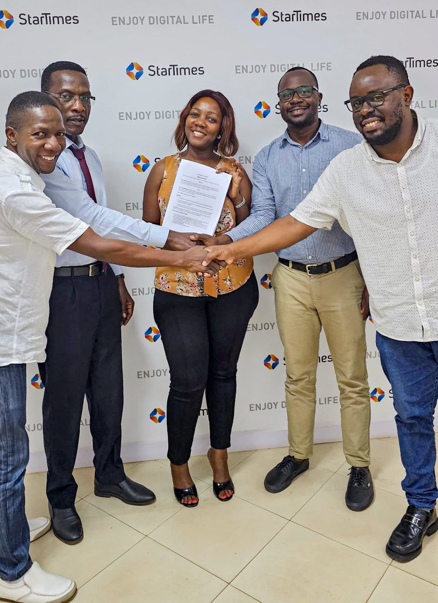 Signed and sealed! We are the official production partners for the #MissUganda2024 reality show on @StarTimesUganda This is a further testament to our pursuit of excellence in documenting authentic Ugandan stories.