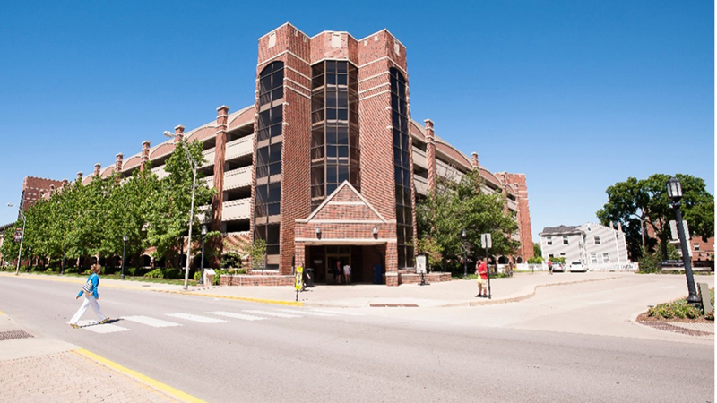 The Grant Street Parking Garage will be closed May 14 through Aug. 8 for summer repair work. Select permit parking and ParkMobile spaces will be available in the Wood Street Garage. Learn more and view the campus parking map: purdue.university/3JjoErk