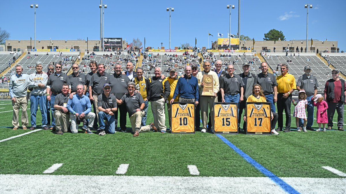 Great to bring back the 1974 national championship team on Saturday. #GohTigers