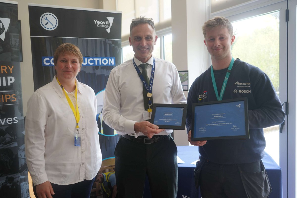 Recently, Jacob Culver, Plumbing Apprentice at CHG South West, was recognised as the South West’s regional HIP Learner of the Year. Jacob qualified to take place in the national grand final.🌟 We are delighted to share that Jacob placed third overall!🥉 #ChangingLives