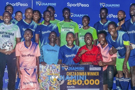 PowerAfricaSolar - Kirinyaga Stars Win Inaugural Tujiamini Cheza Dimba Award dlvr.it/T5vsCK