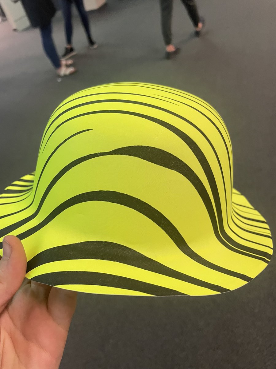 The hats sold at the variety store were very popular at JA Biztown today!… they sold out.