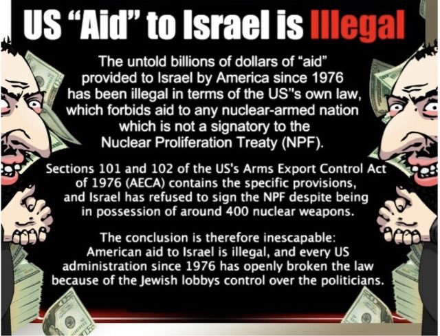 In case you didn't know, the Biden administration has just requested an additional $14.3 billion in military aid for Israel from Congress, on top of the $3.8 billion in aid the United States already sends annually. What is America getting out of this illegal aid to Israel?