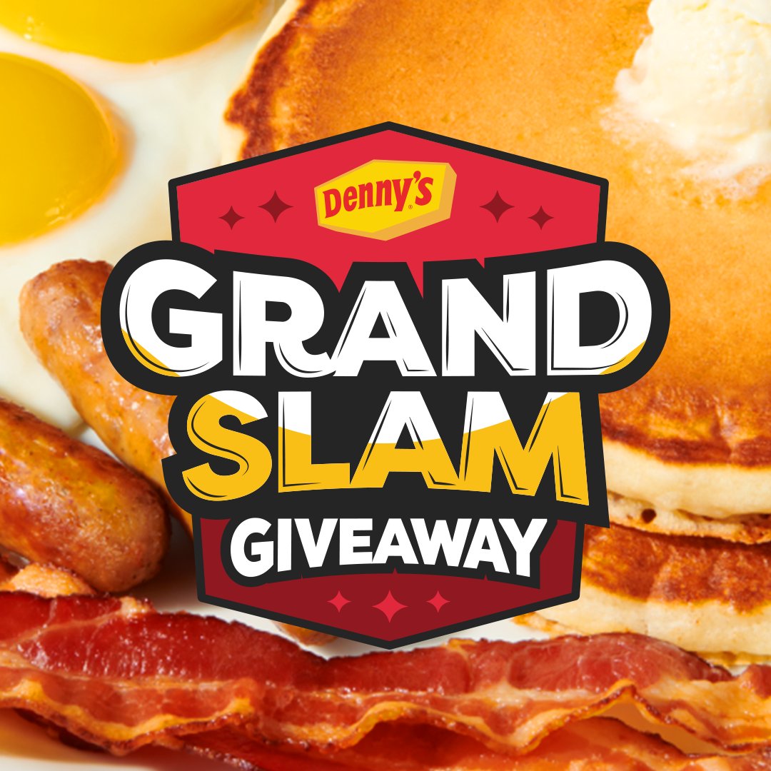 New week, new chance to win 🥳 We’re giving away free Original Grand Slams every week, all baseball season long. 👉Join Denny’s Rewards to enter at: bit.ly/4ajaUZw Participants must enter each week to win.