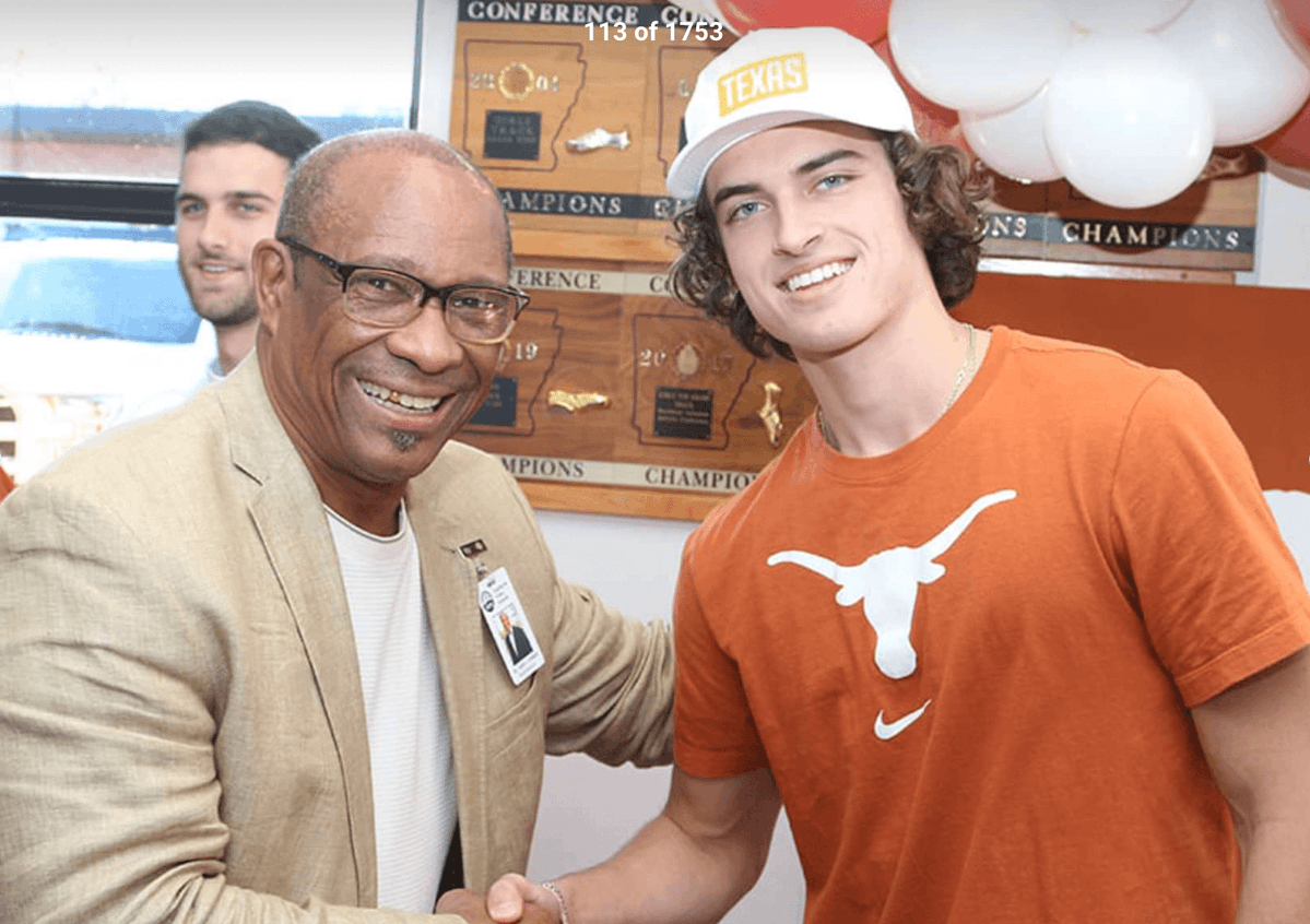 NIL is turning athletes into business moguls... What Sam Hurley is doing at Texas is awesome: 1. Top track & field recruit. 2. Built IG to 1M followers. 3. Signed notable NIL deals. 4. Investing in real estate using his NIL money (already bought and sold one property).