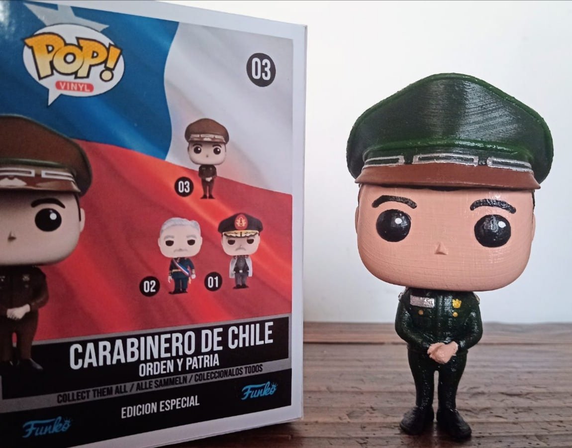 ¿Cómo nos quedó el funko de Carabineros de Chile? @Carabdechile