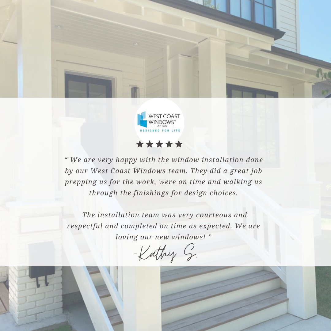 Just received a fantastic Google review from one of our awesome customers at West Coast Windows! We truly appreciate the kind words and support. Thank you for choosing us for your window needs. 

#CustomerAppreciation #WestCoastWindows #HomeRenovations 🌟