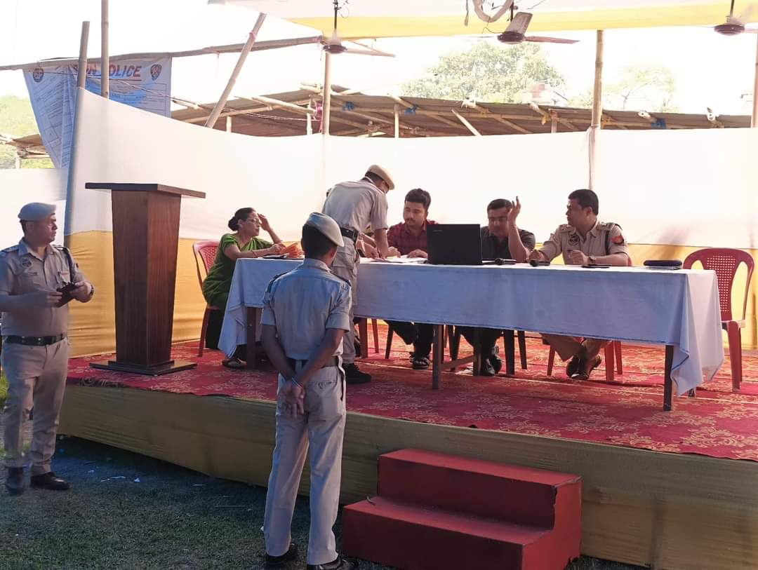 Glimpses of the Remuneration paid occasion to the Called Out Home Guards who have reported for Election Duty from other Districts. @gpsinghips @assampolice @d_mukherjee_IPS @dc_nagaon @diprnagaon
