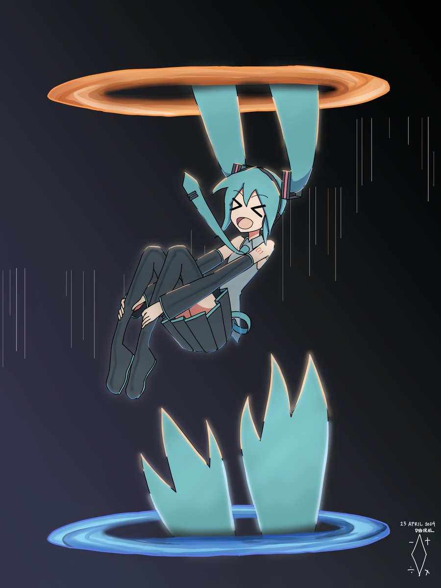 #HatsuneMiku #初音ミク　
Thinking with Portals feat. Hatsune Miku