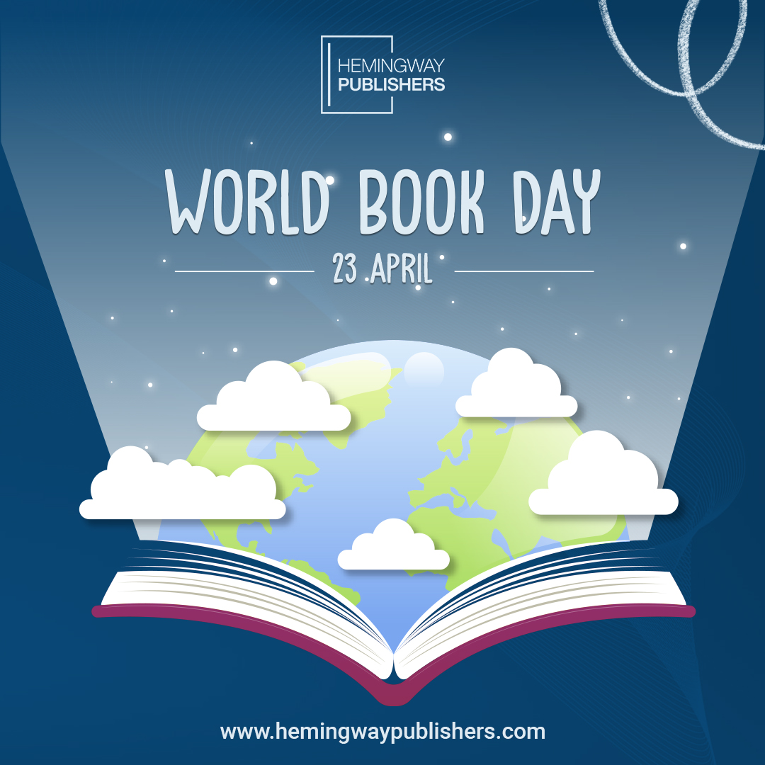 Calling all bookworms! Share your favorite read in the comments, and let's celebrate World Book Day together!

#hemingwaypublishers #worldbookday #bookworms #bookslovers #books #booksaddict