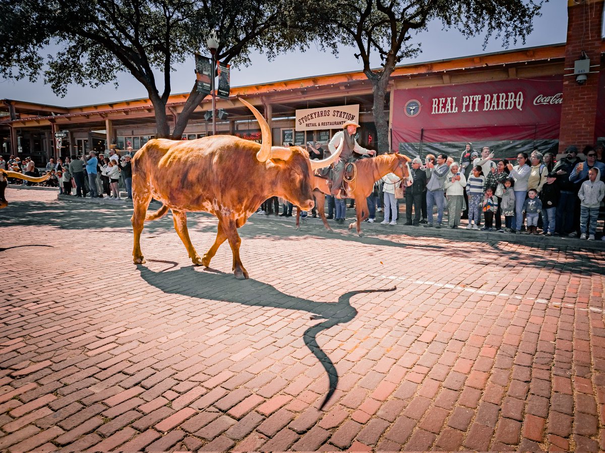 Had some family visit us & ended up at the Stockyards. #Samsung #GalaxyS24Ultra #withGalaxy #ExpertRaw #ShotonSnapDragon #SnapDragonInsiders #FortWorthStockyards @Snapdragon @SamsungMobileUS @ftwStockyards