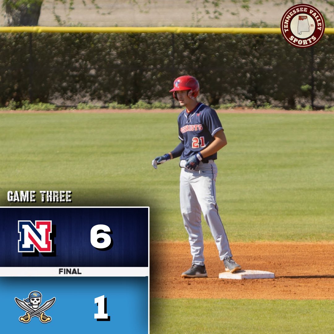 tnvalleynetwork's tweet photo. Weekend Recap: Northwest Shoals baseball reached the 30 win mark for their second consecutive season after winning three out of four against Chatt Valley. The Patriots split in their home doubleheader but won the series on the road on Saturday. #nwscc #jucobaseball #acccbaseball https://t.co/D44CEC0spV
